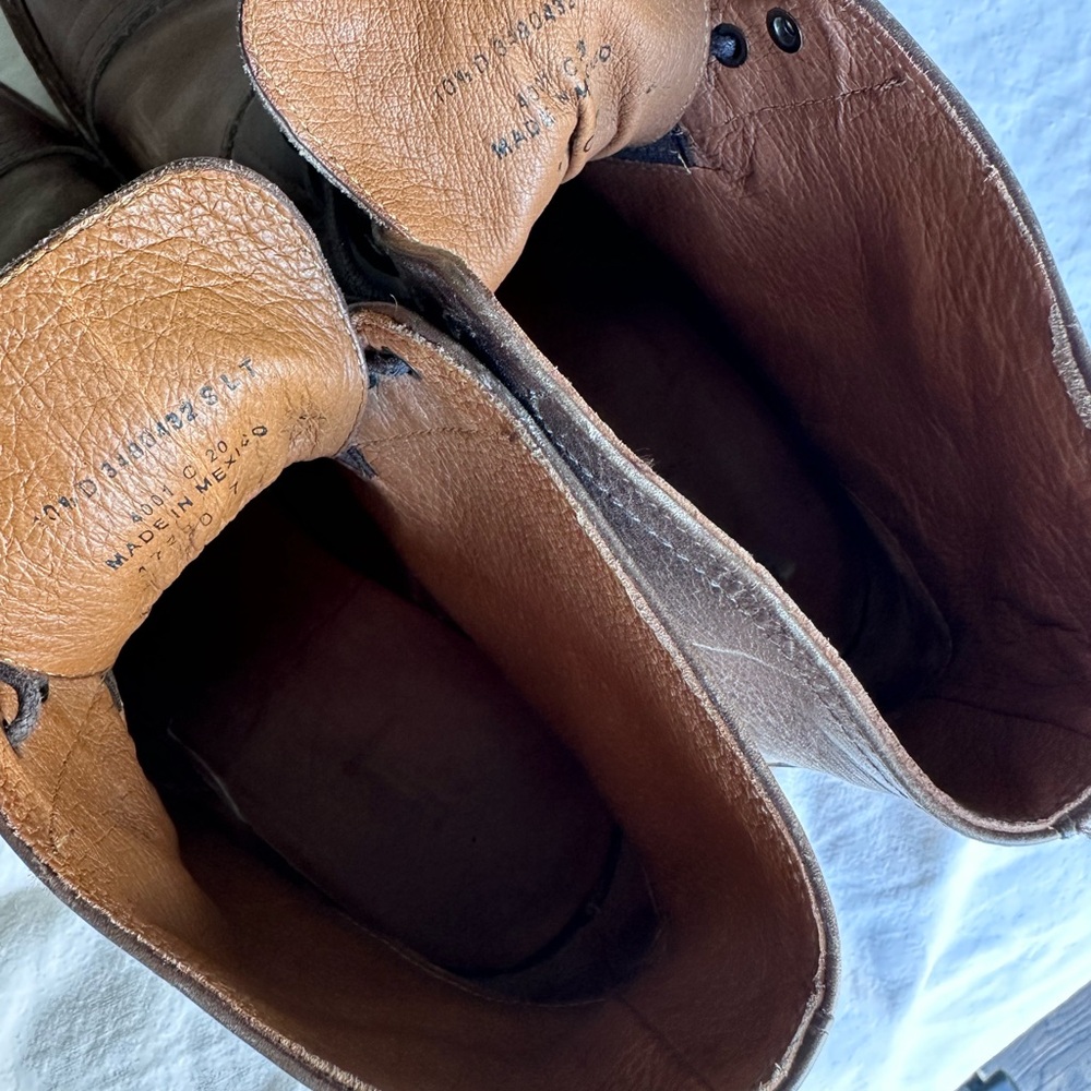 Frye Men's Cap Toe Boots - Seth Style - Picture 5 of 9